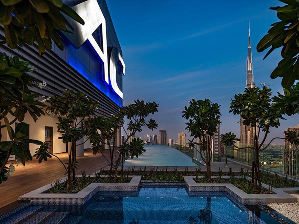 Paramount Midtown Luxury 2 Bedroom With Full Burj-Khalifa View Dubai Exterior photo